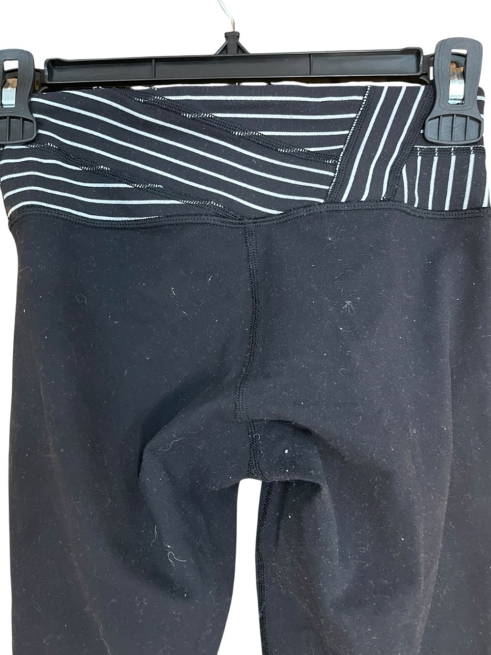 Lululemon Wunder Under Reversible Crop Leggings Black - Picture 5 of 13